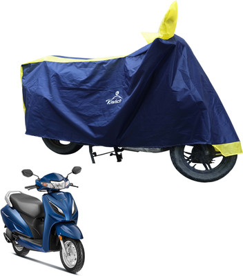 Kavach Waterproof Two Wheeler Cover for Honda(Activa 6G, Yellow, Blue)