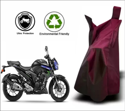 RM Collections Waterproof Two Wheeler Cover for Yamaha(FZ25, Maroon)