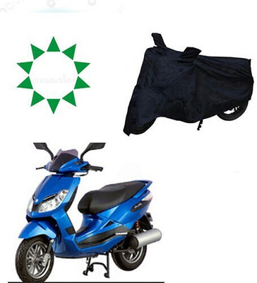 DeepShakshi AUTOMOTIVE Waterproof Two Wheeler Cover for Bajaj(Sunny, Black)