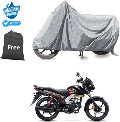 CODOKI Waterproof Two Wheeler Cover for Mahindra(Centuro BS6, Silver)