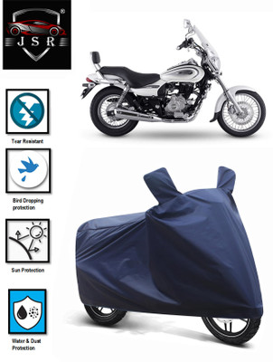 J S R Waterproof Two Wheeler Cover for Bajaj(Avenger Cruise 220 BS6, Blue)