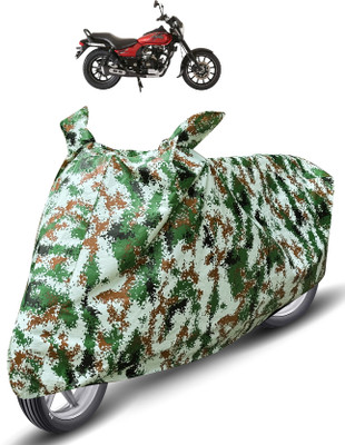 MOCKHE Waterproof Two Wheeler Cover for Bajaj(Avenger 180 Street, Green)