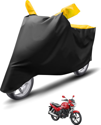 Caronix Waterproof Two Wheeler Cover for Hero(Achiever 150, Yellow)