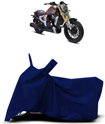 VESMEI Two Wheeler Cover for TVS(Zeppelin, Blue)