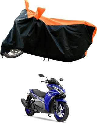 DeepShakshi AUTOMOTIVE Waterproof Two Wheeler Cover for Yamaha(Aerox 155 Maxi, Orange)