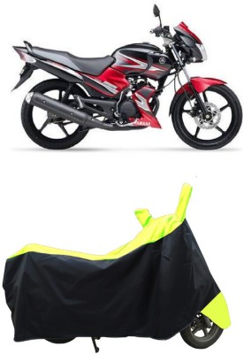 Coxtor Waterproof Two Wheeler Cover for Yamaha(SS, Yellow)