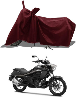 KEDIT Two Wheeler Cover for Suzuki(Intruder 250 BS6, Maroon)