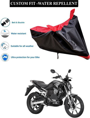 PAGORA Waterproof Two Wheeler Cover for Revolt(RV 300, Red)