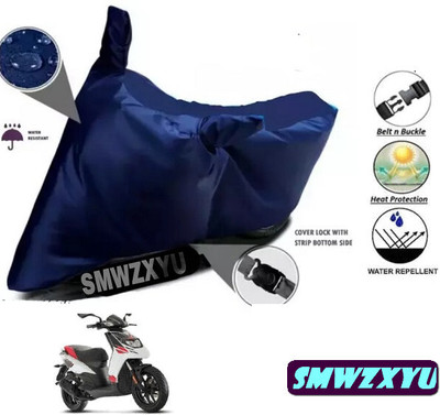 DeepShakshi AUTOMOTIVE Waterproof Two Wheeler Cover for Ather(400GT, Blue)
