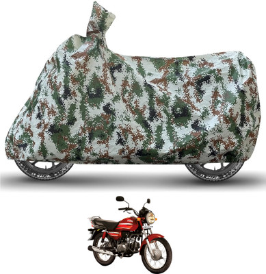 Caronix Waterproof Two Wheeler Cover for Hero(CD Dawn, Green)