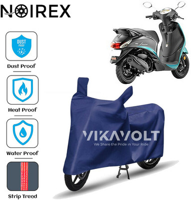 NOIREX Waterproof Two Wheeler Cover for Yamaha(Fascino, Blue)