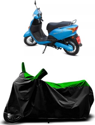 VESMEI Two Wheeler Cover for Hero(Electric Optima Li, Green)