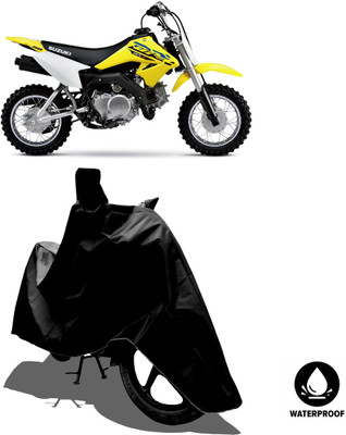 Amexride Waterproof Two Wheeler Cover for Suzuki(DR-Z50, Black)