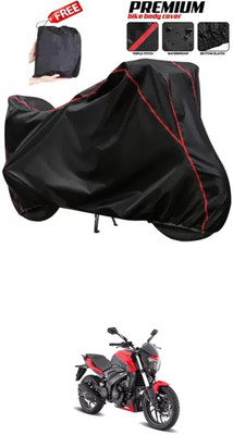 DeepShakshi AUTOMOTIVE Two Wheeler Cover for Bajaj(Dominar 250, Black)