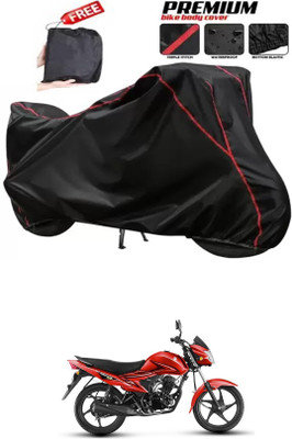 DeepShakshi AUTOMOTIVE Two Wheeler Cover for Suzuki(Hayate EP, Black)