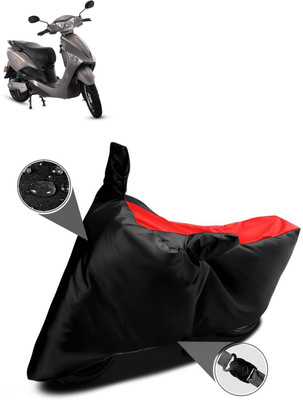 DeepShakshi AUTOMOTIVE Two Wheeler Cover for Hero(Electric Optima BS6, Red, Black)