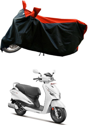DeepShakshi AUTOMOTIVE Waterproof Two Wheeler Cover for Hero(Duet 125CC, Red)