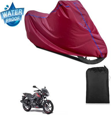 PAGORA Waterproof Two Wheeler Cover for Bajaj(Pulsar 150, Maroon)