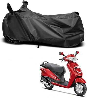 DeepShakshi AUTOMOTIVE Waterproof Two Wheeler Cover for Hero(Duet, Black)