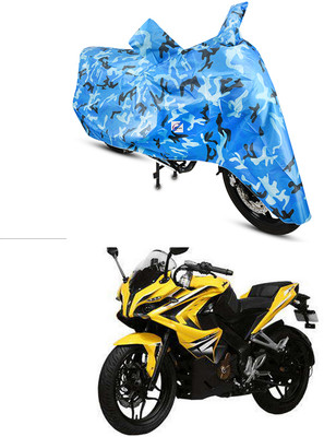EGAL Waterproof Two Wheeler Cover for Bajaj(Pulsar 200 BS6, Multicolor)
