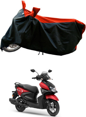 AESTRYD Two Wheeler Cover for Yamaha(Ray Z BS6, Red)