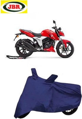 JBR Waterproof Two Wheeler Cover for TVS(Apache RTR 160, Blue)