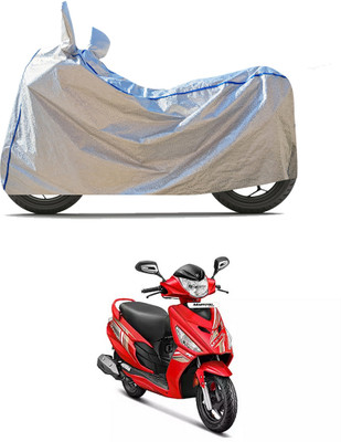 CODOKI Waterproof Two Wheeler Cover for Hero(Maestro Edge 110 BS6, Silver)