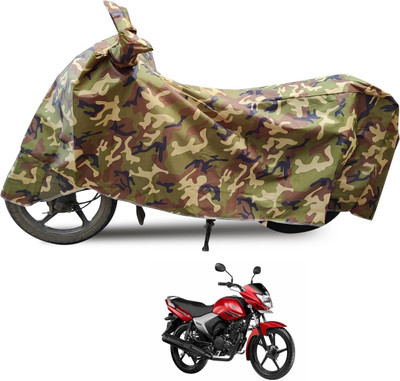 Euro Care Waterproof Two Wheeler Cover for Yamaha(Saluto, Black)