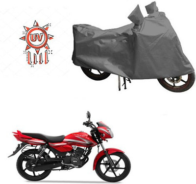 DeepShakshi AUTOMOTIVE Waterproof Two Wheeler Cover for TVS(Phoenix, Grey)