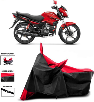 HWSXQAE Two Wheeler Cover for Universal For Bike(Red, Black)