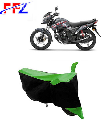FFZ Two Wheeler Cover for Honda(SP125, Black, Green)