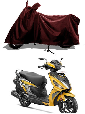 GROFATIK Two Wheeler Cover for Hero(Maestro Edge, Maroon)