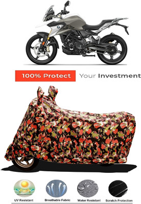 Amexride Two Wheeler Cover for BMW(G 310 GS, Multicolor)