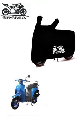 THE REAL ARV Waterproof Two Wheeler Cover for Bajaj(Sunny, Black)