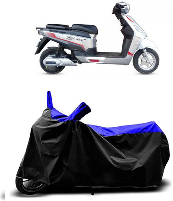 VESMEI Two Wheeler Cover for Hero(Electric NYX e5 BS6, Blue)