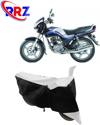 RRZ Waterproof Two Wheeler Cover for TVS(Victor Edge, Black, White)