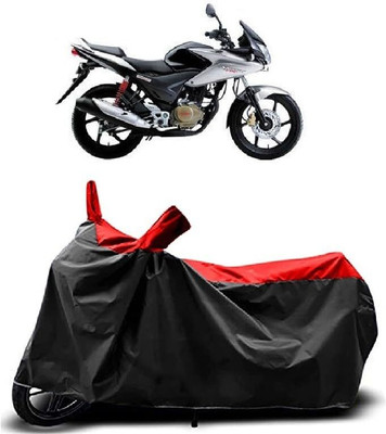 KEDIT Two Wheeler Cover for Honda(CBF Stunner, Red, Black)