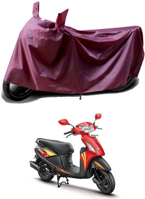 THE REAL ARV Waterproof Two Wheeler Cover for Hero(Pleasure, Maroon)