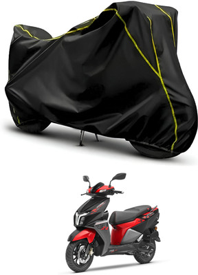 CODOKI Waterproof Two Wheeler Cover for TVS(Ntorq 125, Black, Black)