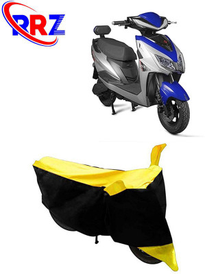 RRZ Waterproof Two Wheeler Cover for Universal For Bike(Yo, Black, Yellow)