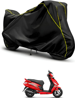 CODOKI Waterproof Two Wheeler Cover for Hero(Maestro Edge, Black, Black)
