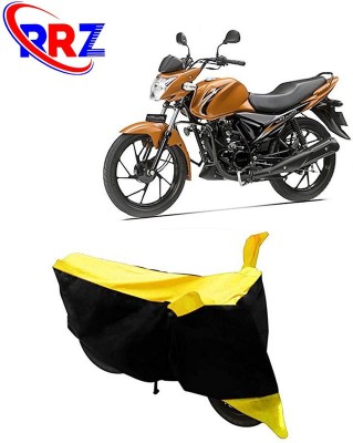 RRZ Waterproof Two Wheeler Cover for Suzuki(Sling Shot, Black, Yellow)