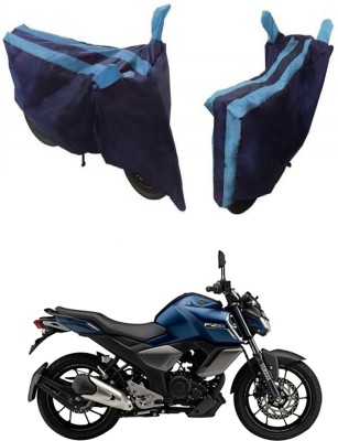 Furious3D Two Wheeler Cover for Yamaha(FZ S FI New, Blue)