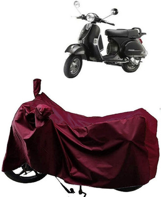 Matt Moon Two Wheeler Cover for LML(Star Euro, Maroon)
