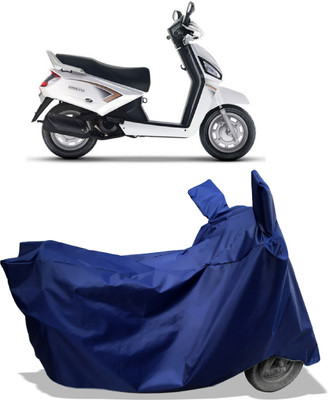 Amexride Two Wheeler Cover for Mahindra(Gusto, Blue)