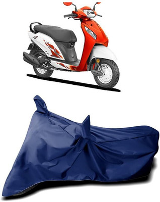 AASHTIK MART Two Wheeler Cover for Honda(Activa, Blue)