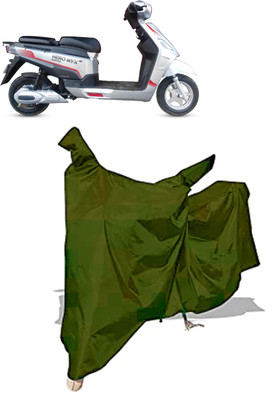 Amexride Two Wheeler Cover for Hero Electric(Electric NYX BS6, Maroon)