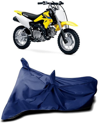 KEDIT Two Wheeler Cover for Suzuki(DR-Z50, Blue)