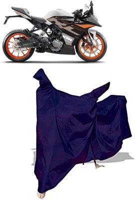 Amexride Two Wheeler Cover for KTM(RC 125, Blue)