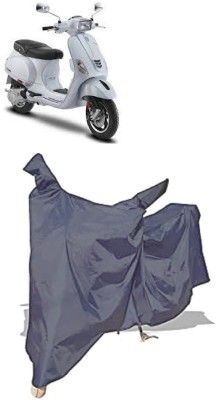 Amexride Two Wheeler Cover for Vespa(VXL 150 BS6, Grey)